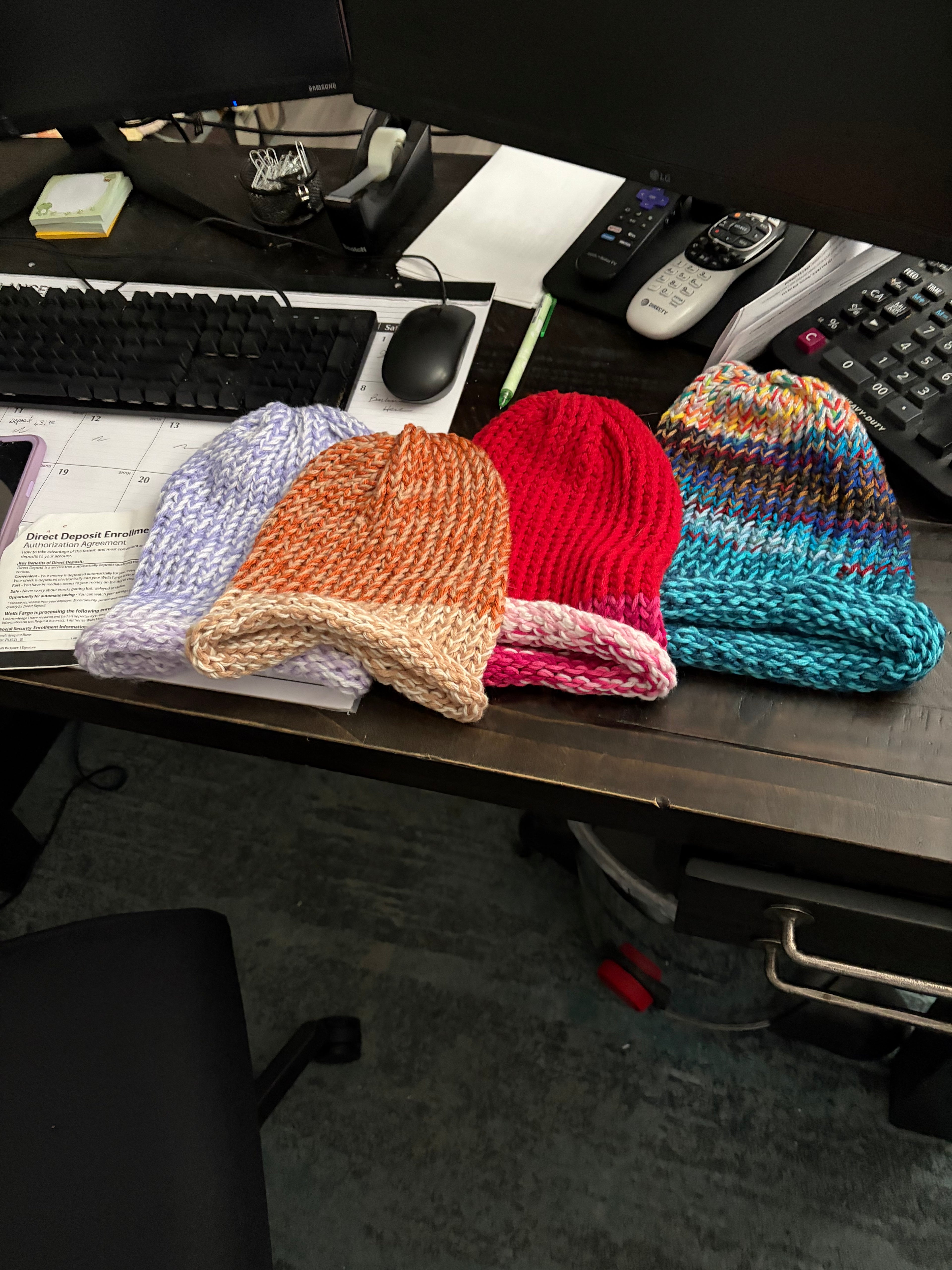 Warm Handmade Beanies